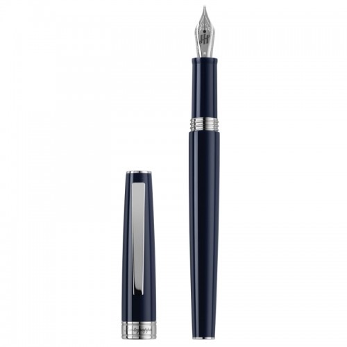 Перьевая ручка Montegrappa Armonia Dark Blue Steel M
