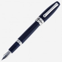 Перьевая ручка Montegrappa Fortuna Palladium Blue F