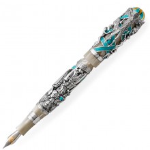 Перьевая ручка Montegrappa Guardian Angel Silver F