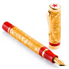 Перьевая ручка Montegrappa "Хохлома звезда" Gold F