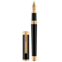 Перьевая ручка Montegrappa Otto Yellow Gold IP F