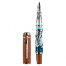 Перьевая ручка Montegrappa The Old Man and the Sea Sterling Silver LE M