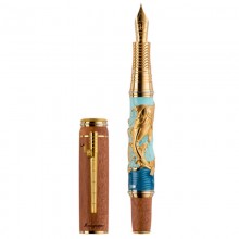 Перьевая ручка Montegrappa The Old Man and the Sea Yellow Gold Limited Edition M