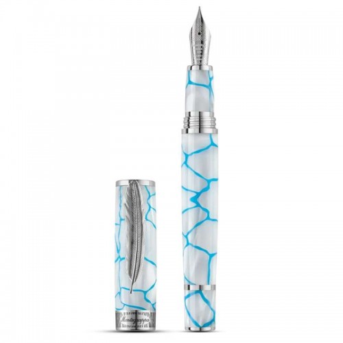 Перьевая ручка Montegrappa Wild Arctic Ice Solidarity Edition F