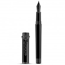 Перьевая ручка Montegrappa Zero Caduceus Ultra Black IP F