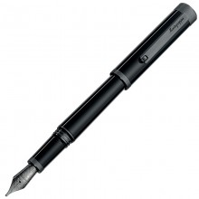 Перьевая ручка Montegrappa Zero Ultra Black IP M 14K