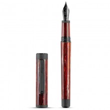 Перьевая ручка Montegrappa Zero Zodiac LE Scorpio (Скорпион) Ultra Black IP Steel F 14K