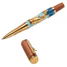 Ручка-роллер Montegrappa The Old Man and the Sea Yellow Gold Limited Edition