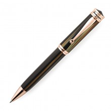 Шариковая ручка Montegrappa Ducale Brown Emperador Rose Gold Resin