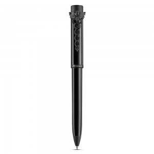 Шариковая ручка Montegrappa Zero Caduceus Ultra Black IP