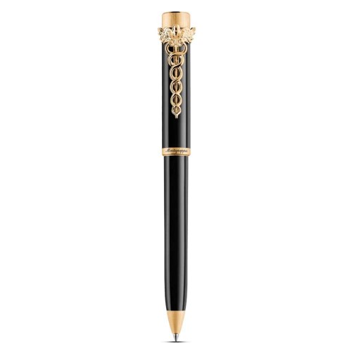 Шариковая ручка Montegrappa Zero Caduceus Yellow Gold IP